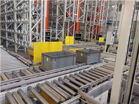 立體庫芯片周轉(zhuǎn)箱出入庫