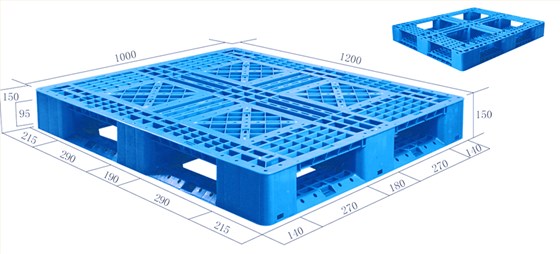 JSL-1210田字網格托盤（可堆碼）