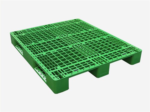 JSL-1311川字網(wǎng)格塑料托盤-綠色