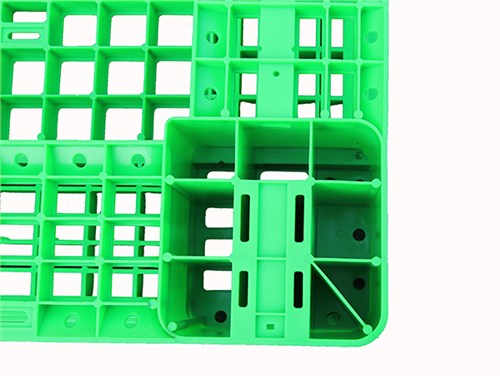 JSL-1212田字塑料托盤-綠（可堆碼）