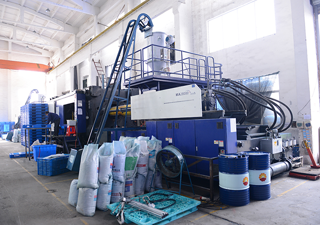 錦尚來注塑車間展示