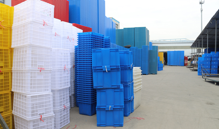 如何將塑料周轉箱固定