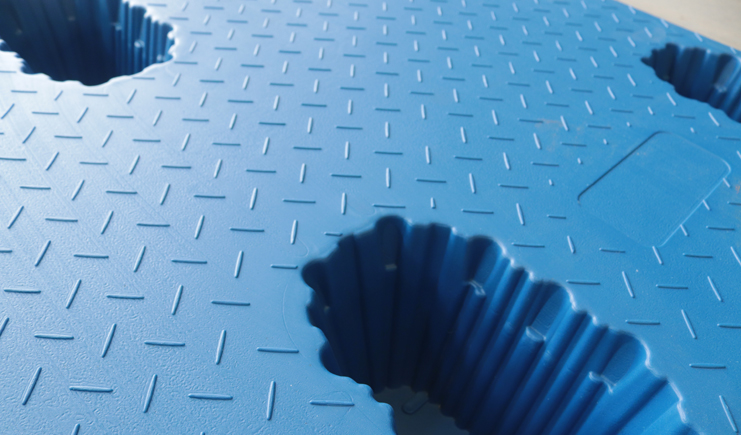 九腳吹塑托盤的特寫鏡頭！別錯過啦！