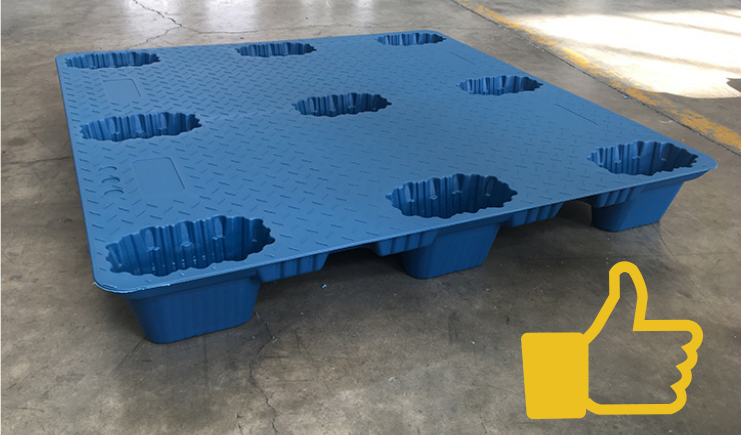 承重要求高?平價又適用的九腳吹塑托盤來啦