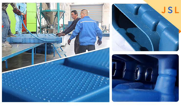 中空吹塑托盤的成型溫度及結(jié)構(gòu)，對承重的影響