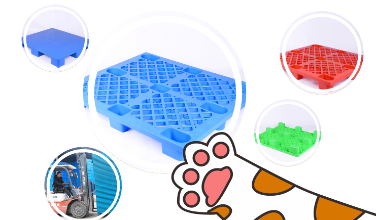 淺談九腳塑料托盤的優(yōu)勢