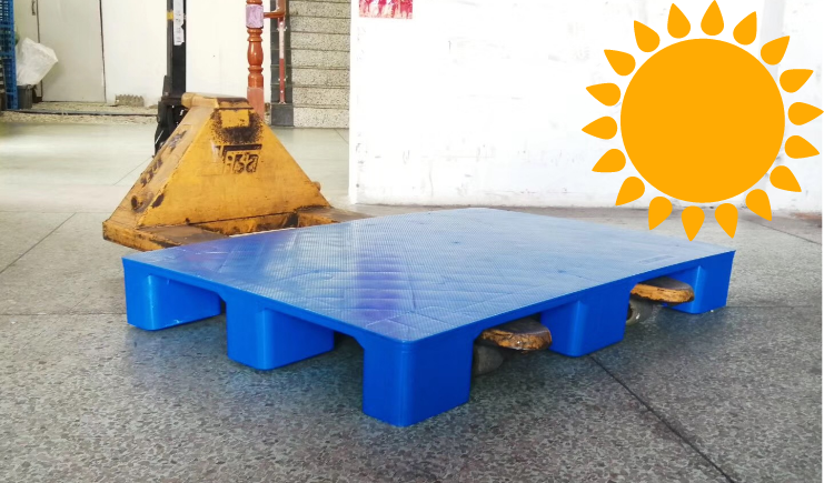 多地發布高溫黃色預警,超37℃室外塑料托盤如何使用?