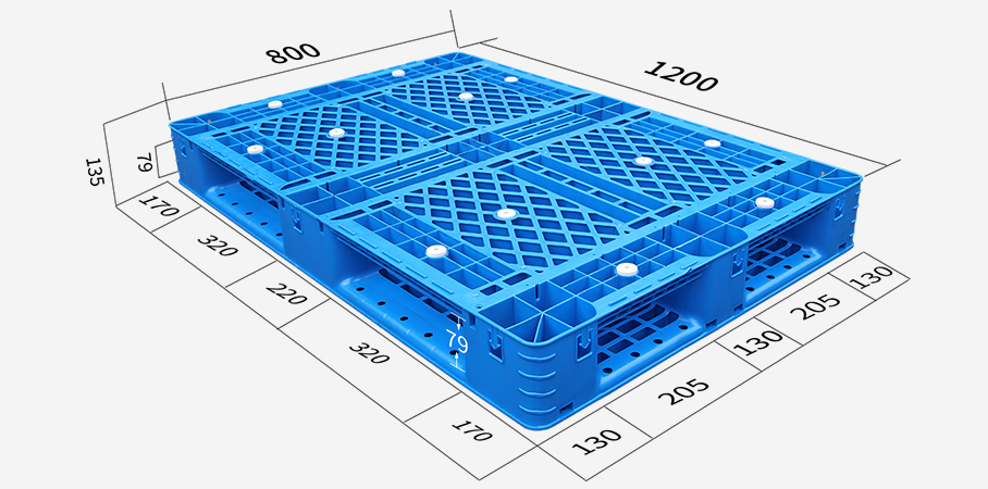 田字塑料托盤規格尺寸